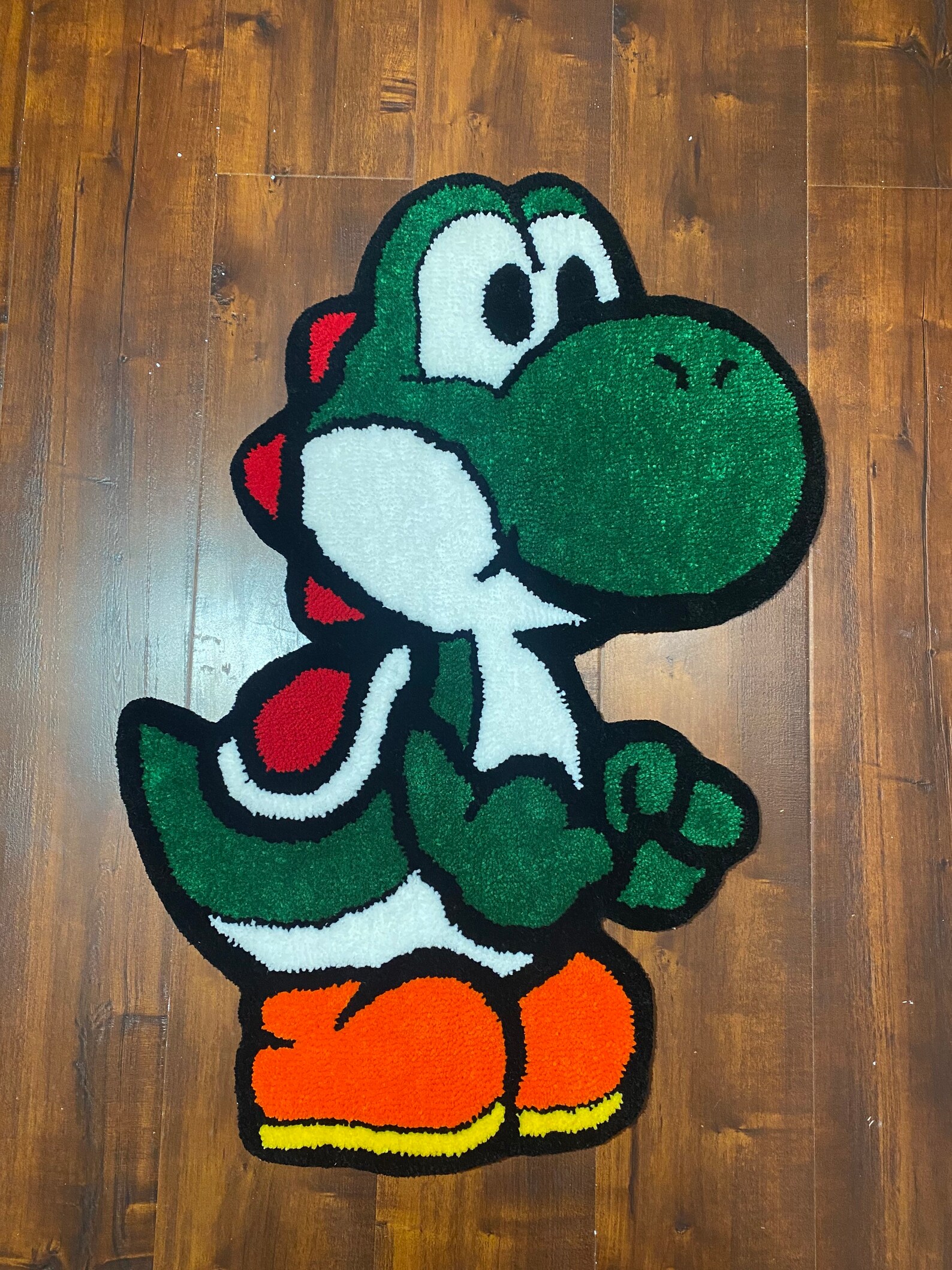 Custom Handmade Yoshi Rug Etsy