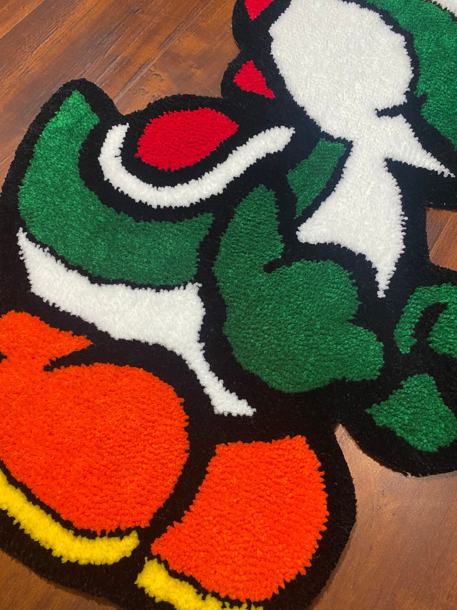 Custom Handmade Yoshi Rug Etsy