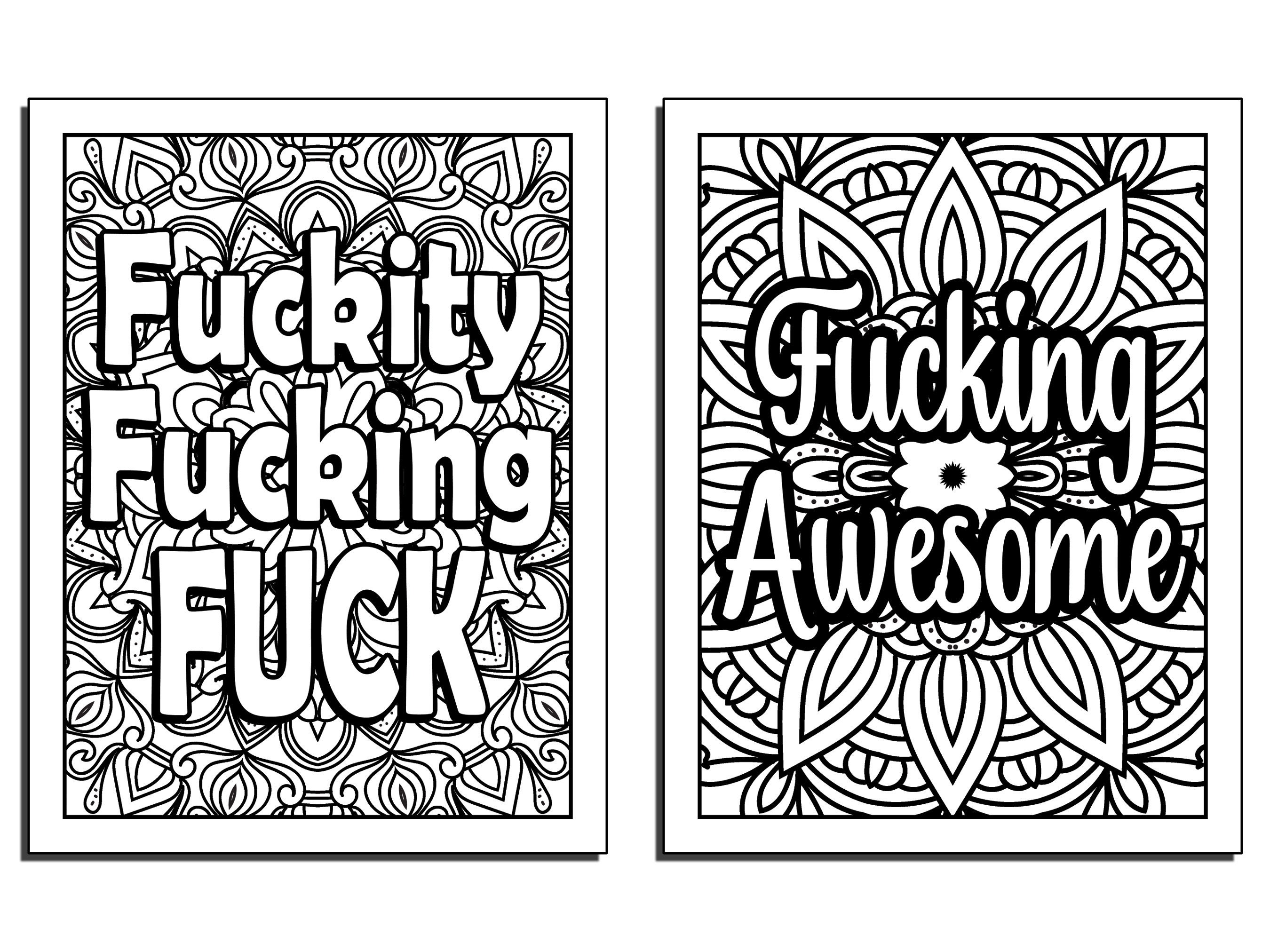 Color Your Cursing Adult Swear - Il Fullxfull.3806091630 21js 