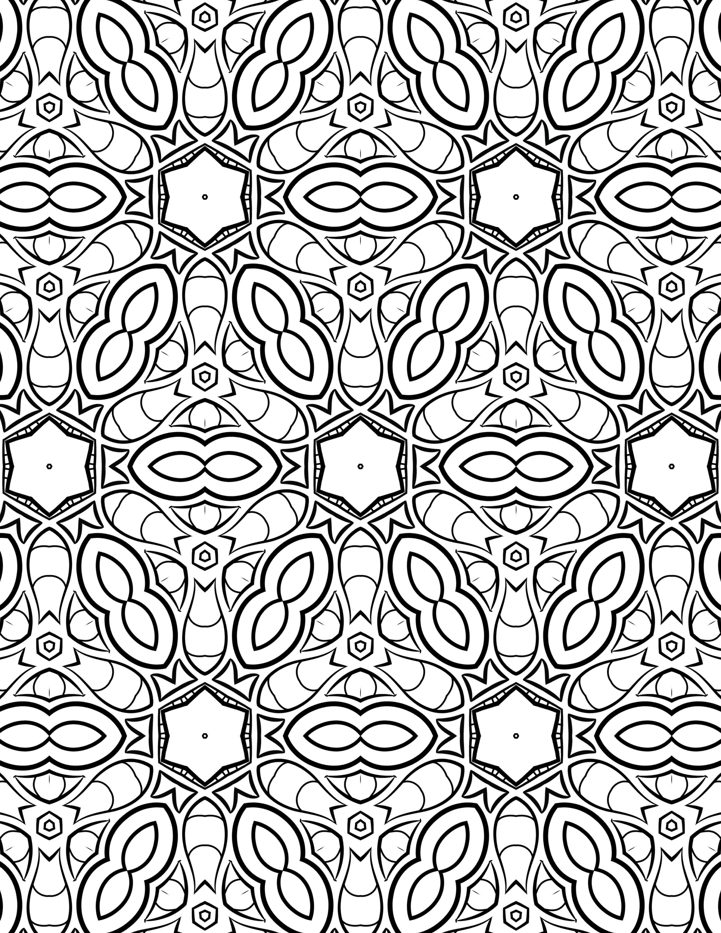 Ausdruckbare Mandalas Ausmalseiten für Erwachsene Einfaches | Etsy