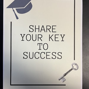 Share Your Key To Success Printable