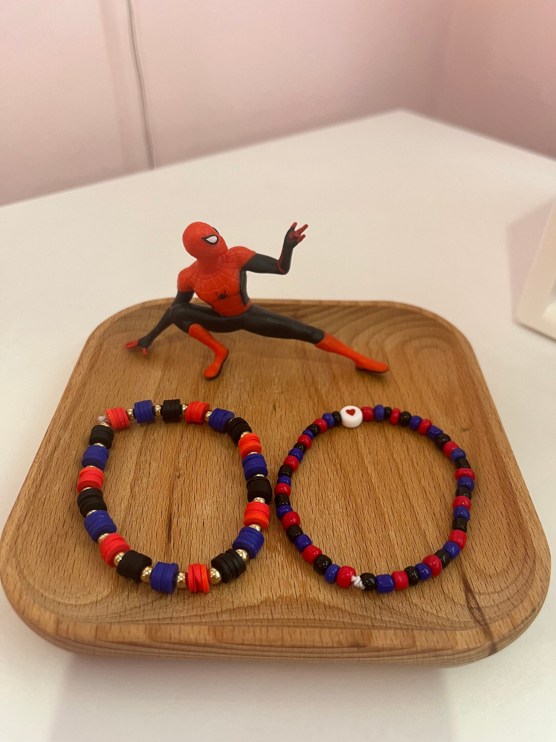 Spiderman Hello Kitty Braided Friendship Bracelets – Frankie's Fab Designs