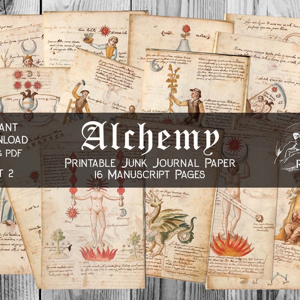 Alchemy Journal - Etsy