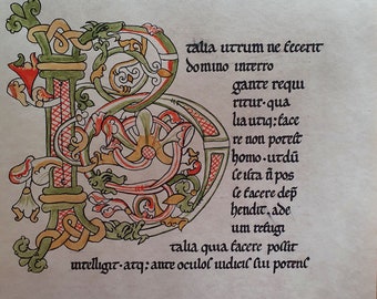 Medieval Manuscript Handmade