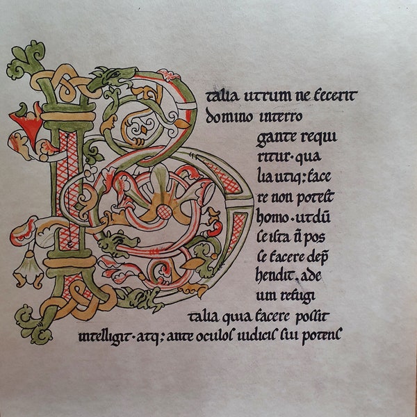 Medieval Manuscript Handmade