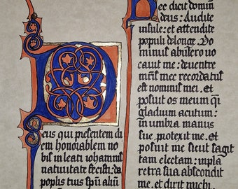 Medieval Manuscript Handmade - Etsy Medieval Manuscript Handmade - Etsy