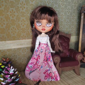 2 Pieces Blythe Doll Clothes, Jumper, Skirt