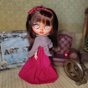 2 Piece Dress For Blythe Doll