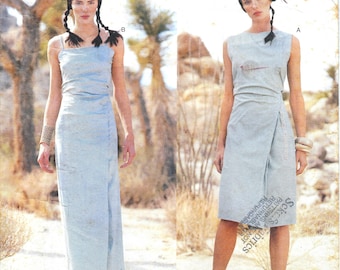 Vogue 2438 Issey Miyake uncut sewing pattern, 2000, sizes 8-10-12, summer dress