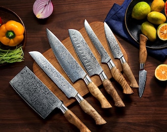 Wakoli 4dm-hol-mik 4 COLTELLO Damast, GIAPPONESE acciaio damasco, mikata