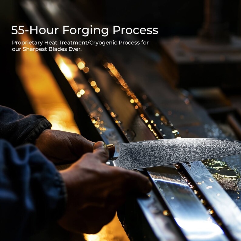 Dynasty Knife Set Forging Process