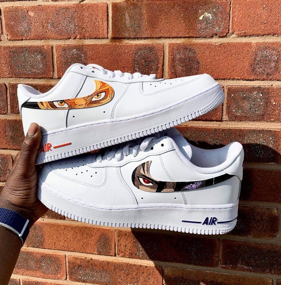 Custom Naruto Air Force 1s/anime 