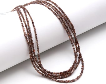 Chocolate Diamond Raw Uncut Beads 2.5-3.5 MM Natural Brown Diamond Raw Beads Coffee Color Raw Chips Beads for Designer Jewelry Making Craft
