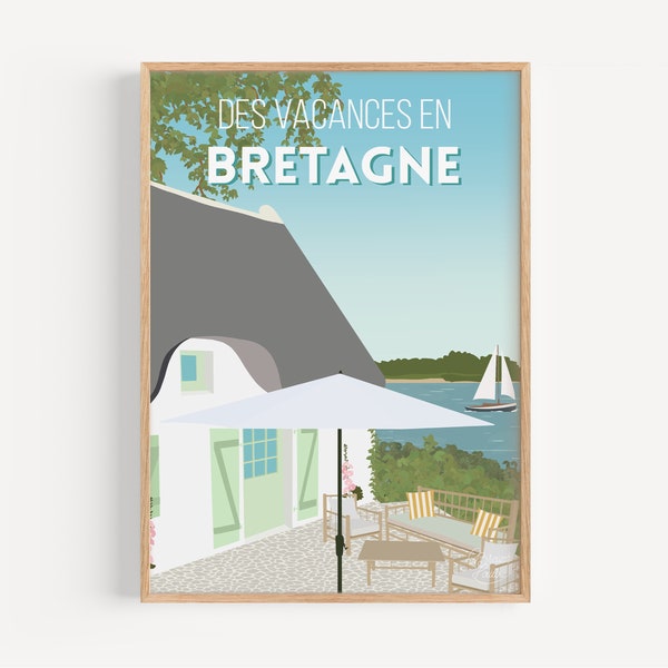 Affiche Bretagne