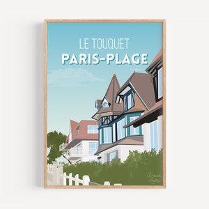 Affiche Le Touquet-Paris-Plage