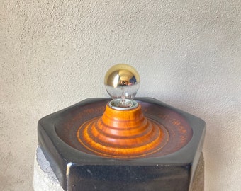 Lámpara de pared vintage de lava gruesa