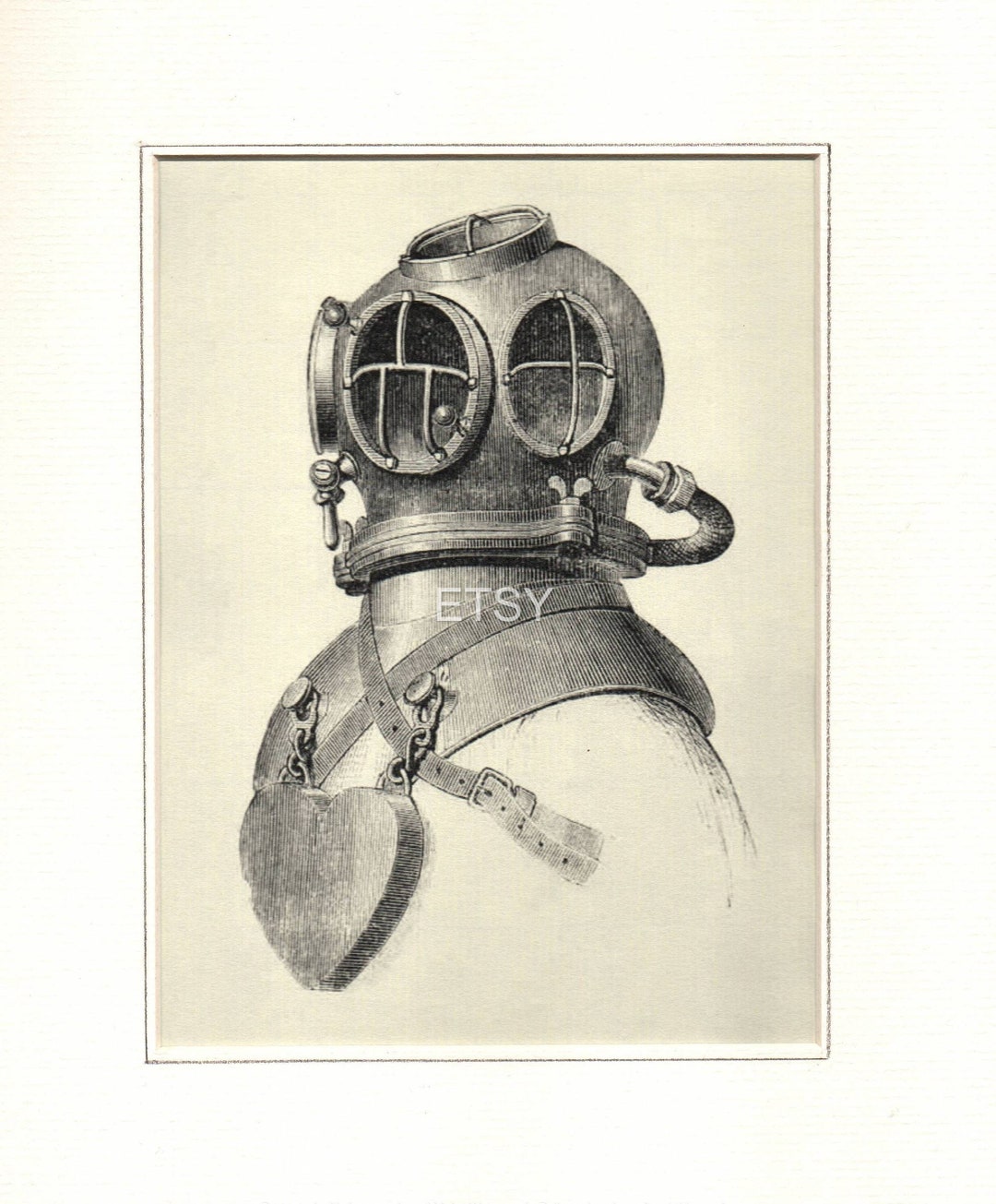 Deep Sea DIVER HELMET Diving Ocean Underwater Steampunk Victorian ...