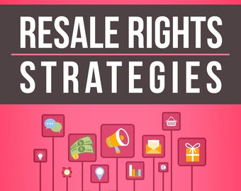 Resale Right Strategies PDF eBook, Digital Download