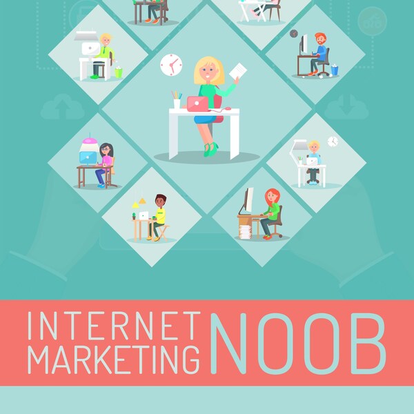 Internet Marketing Noob, Discover How To Leverage The Power Of Internet Marketing, PDF eBook + Resource Report, Digital Download
