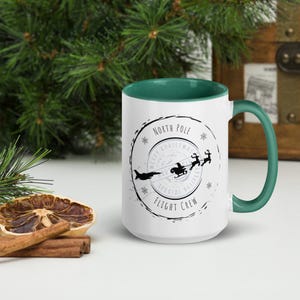 Fighter Pilot Special Christmas Delivery - Santa&#39;s Flight Crew Mug - Air Force Christmas Mug - Jet Pilot Mug - USAFA - Navy - Marine