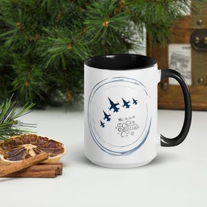 Santa&#39;s Flight Crew Tasse - Air Force Weihnachten - Jet Pilot - Believe in Christmas - USAF Weihnachten - Navy Weihnachten - Marine Corp Weihnachten