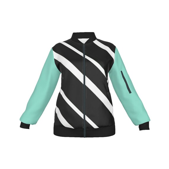 WOMEN’S BOMBER JACKET - Modern Jacket - Women Warm Jacket - Aop Jacket - Handmade Jacket - Jacket For Her