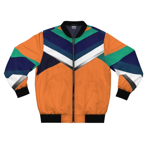 MEN’S BOMBER JACKET - Men's Warm Jacket - Modern Jacket - Jacket For Gift - Bomber Jacket - Men Fashion Wear - Handmade Jacket