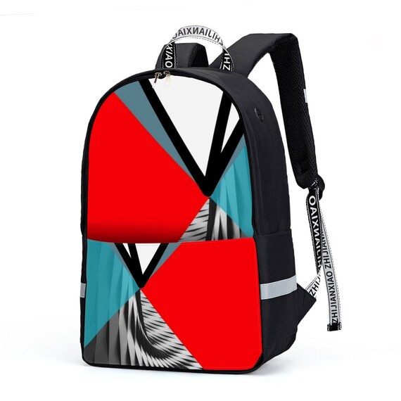Custom Personalized Backpack With Reflective Bar