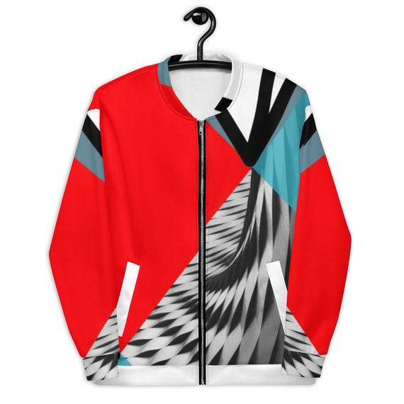 UNISEX BOMBER JACKET - Modern Jacket - High Quality Jacket - Unisex Fashion Wear - Colorful Jacket - Warm Jacket