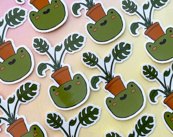 Plant Head Frog