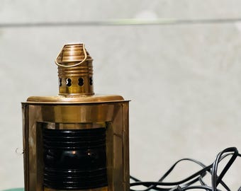 金属製の左舷・右舷船舶用ランタン | 航海用オイルランプ | 赤、緑