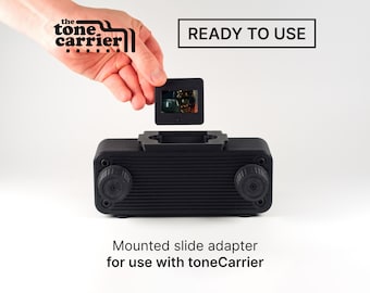 toneCarrier Mounted Slide Adapter (2x2" / 5x5 cm) - Fits Kodachrome, Kodak Carousel Slides And Others