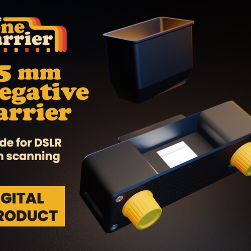 3D Printed 35 Mm Film Scanner Holder DSLR Scanning Tool Etsy