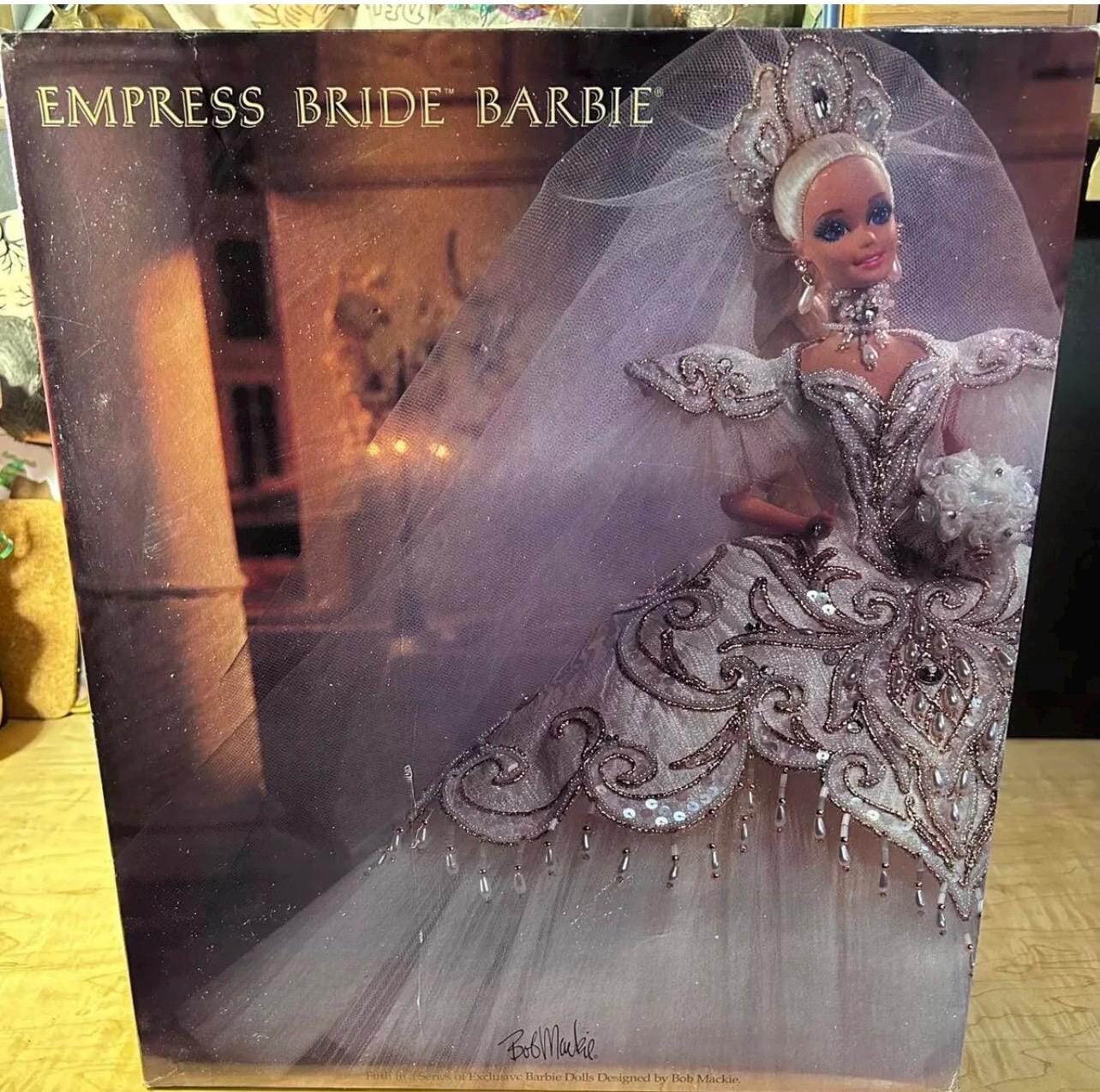 Bob mackie empress bride barbie shop