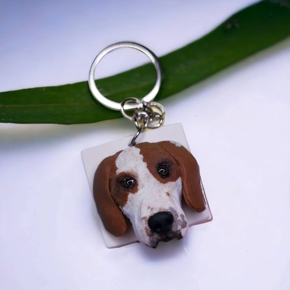 Dog lover keychain discount