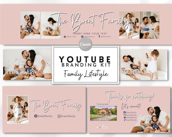 Branding Kit Family Life Style Vlog  (Download Now