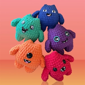 Baby monsters, Halloween plushies