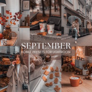 Fall Lightroom Presets: Boho Creamy Autumn Photo Filters (Mobile & Desktop)
