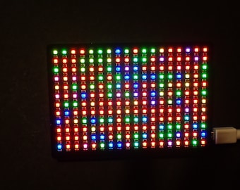 Mini supercomputadora SMD con desvanecimiento lento RGB