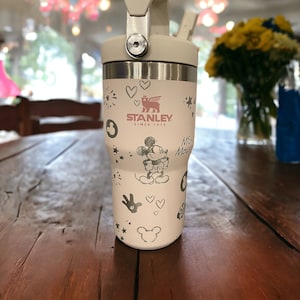 Mickey and Friends Engraved 20 oz Stanley Tumbler, Engraved Stanley, Birthday Gift for Daughter, Gift for friend, Easter Gift for Daughter