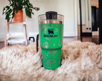 Engraved Gamer Stanley 20oz Tumbler: Custom Gaming Design
