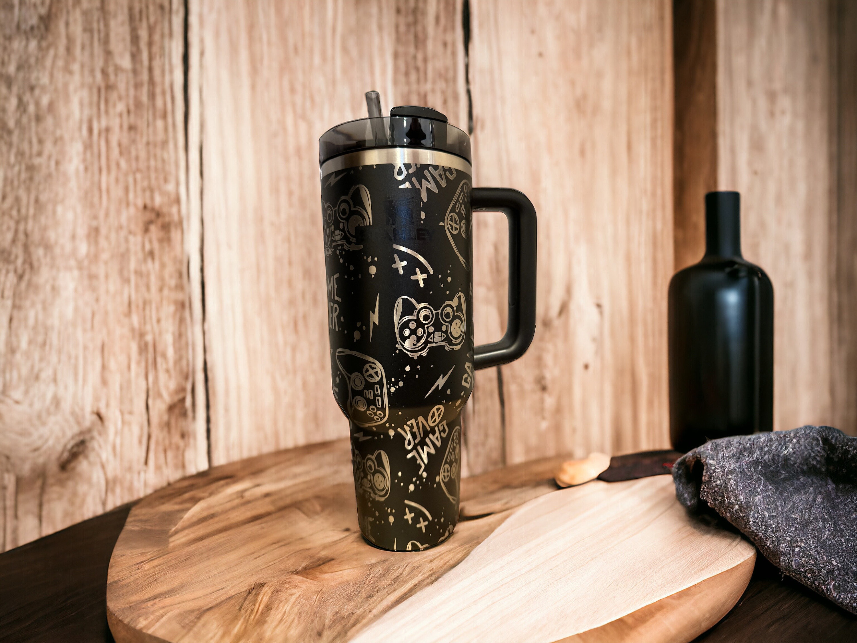 Gamer Engraved Stanley 40oz Tumbler – Personalized Gaming Gift - Etsy