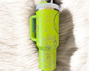 Engraved G Stole Christmas Stanley Tumbler – 40 oz, Christmas Gift