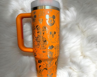 Vaso Stanley con el ratón M de Halloween grabado - 40 oz