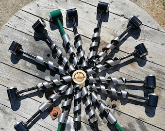 Auger with Case, Bushcraft Auger, Auger, Settlers, Swedish Stove, Scotch Eyed Eye Auger, Wrench, Gift, Present For Him