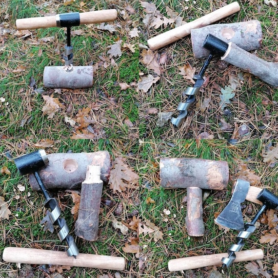 Scotch Eye Auger Bushcraft Survival Settlers Primitive Outdoor Skills Wood  Wrench Gift Woodcraft 