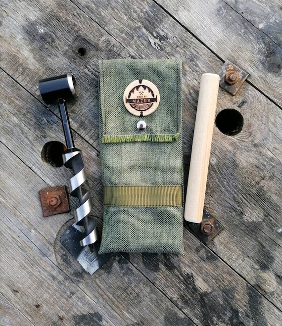 Scotch Eyed Auger, Settlers Wrench, Bushcraft Tools, Hiking Gear, Wood Tools,  DIY Furniture in the Forest -  Finland