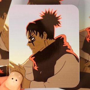 Jujutsu JJK Anime Manga Blood Manipulator Laminated Mini Photocards | Fanart For Collecting Gifts