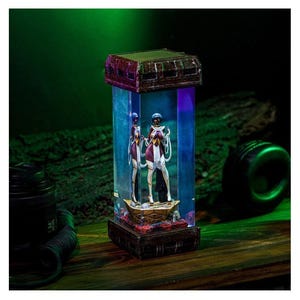 2.B N.ie.r Veilleuse N.ier Aut.om.ata diorama lampe en résine Terrarium Veilleuse personnalisée miniature Gamer Gifts lampe de diorama