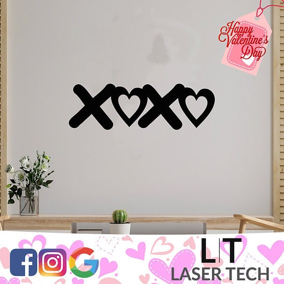 XOXO Love Wall Art Etsy